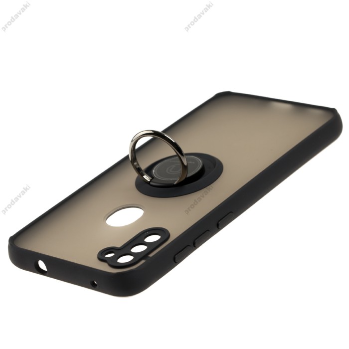 Чохол Samsung Galaxy A11 / M11 LikGus Edging Ring чорний