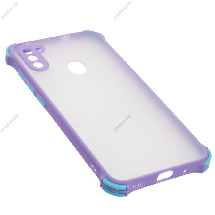 Чохол для Samsung Galaxy A11 / M11 LikGus Totu corner protection бузковий