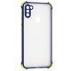Чохол Samsung Galaxy A11 / M11 LikGus Totu corner protection синій