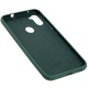 Чохол Samsung Galaxy A11 / M11 Silicone Full зелений / dark green