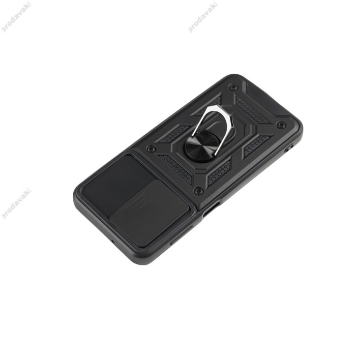 Чохол для Samsung Galaxy A13 (A135) Serge Ring Armor ударостійкий чорний