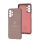 Чохол Samsung Galaxy A13 (A135) / A32 5G Full Premium Тризуб розовий / pink san