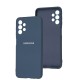 Чохол Samsung Galaxy A13 (A135) / A32 5G Full camera синій / navy blue
