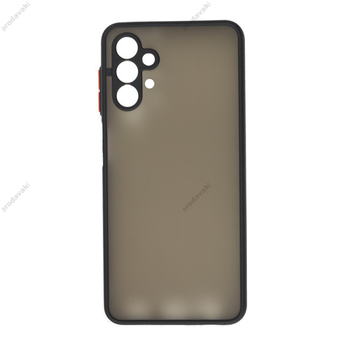 Чохол Samsung Galaxy A13 (A135) LikGus Totu camera protect чорний / червоний