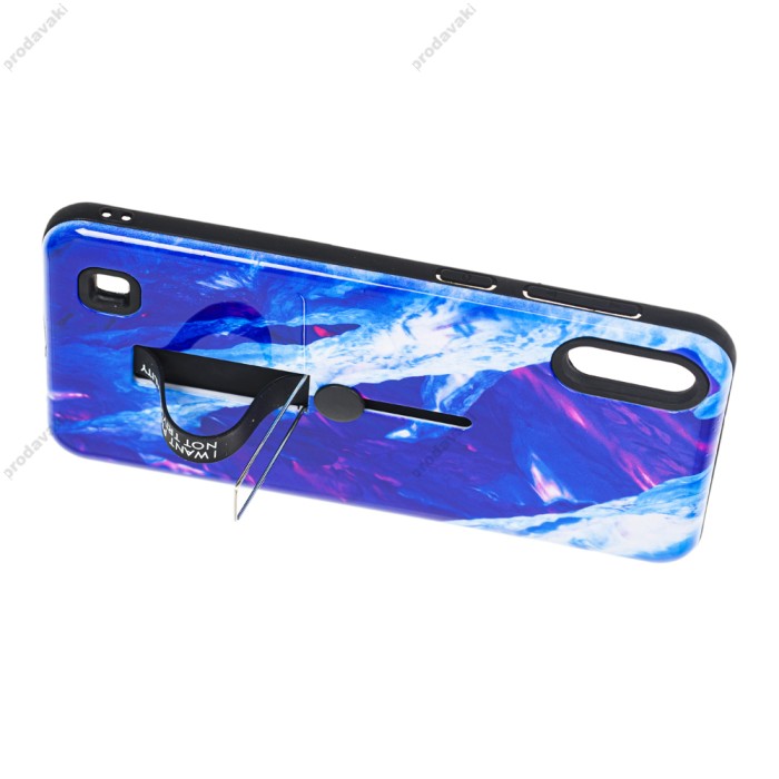 Чохол для Samsung Galaxy A10 (A105) Kickstand "море" синій