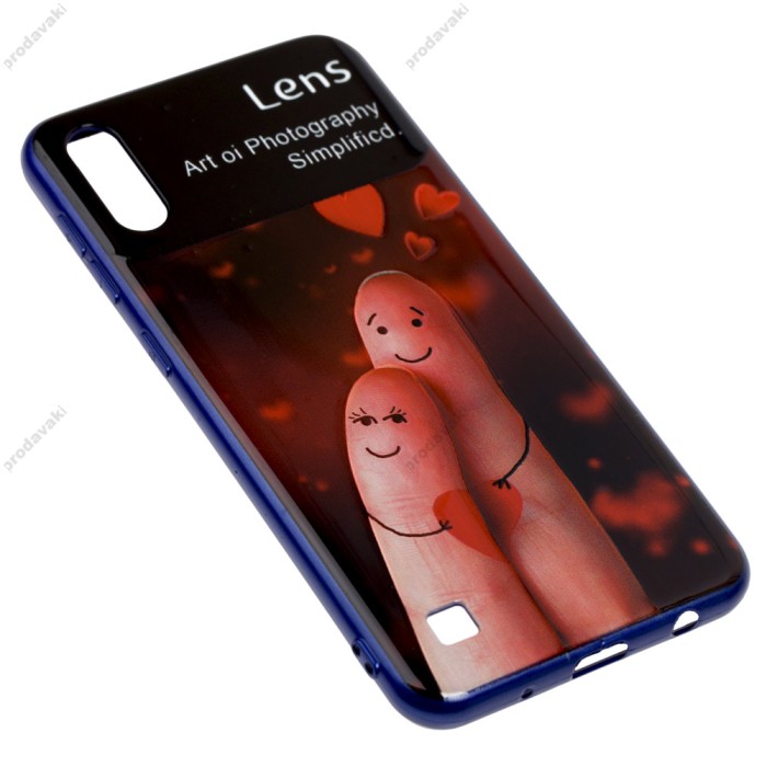 Чохол для Samsung Galaxy A10 (A105) Gelius QR "пальці"