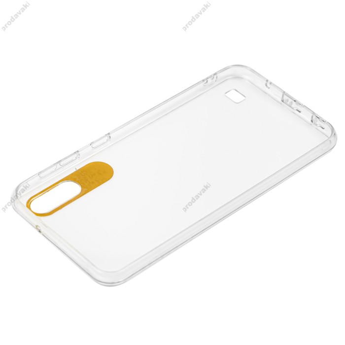 Чохол Samsung Galaxy A10 (A105) Epic clear прозрачный/золотистый