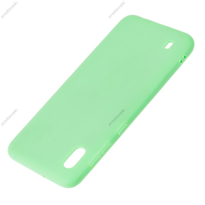 Чохол Samsung Galaxy A10 (A105) Soft під магнітний тримач салатовий