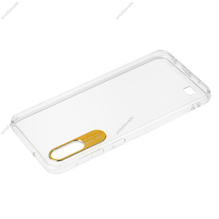 Чохол Samsung Galaxy A10 (A105) Epic clear прозрачный/золотистый