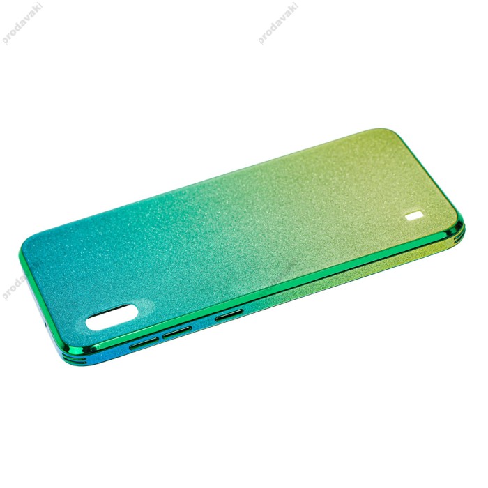 Чохол для Samsung Galaxy A10 (A105) Ambre glass "салатово-бірюзовий"