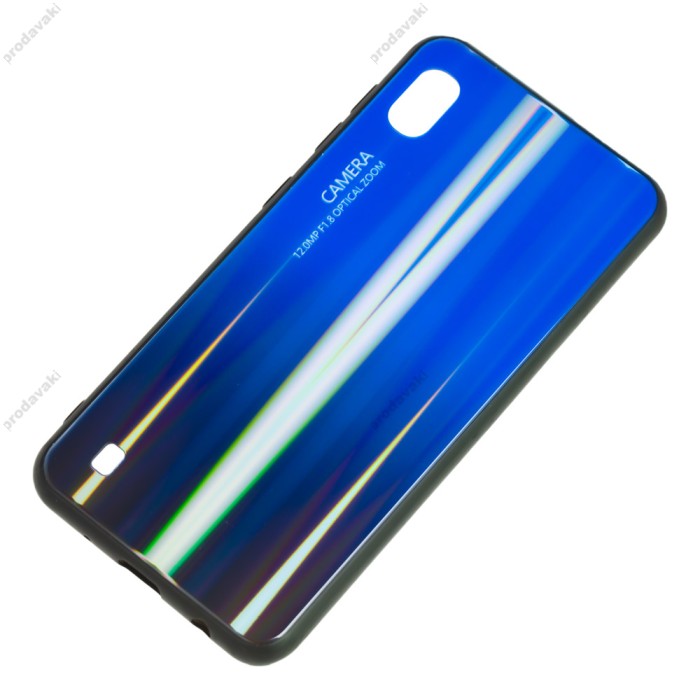 Чохол для Samsung Galaxy A10 (A105) Gradient glass блакитний