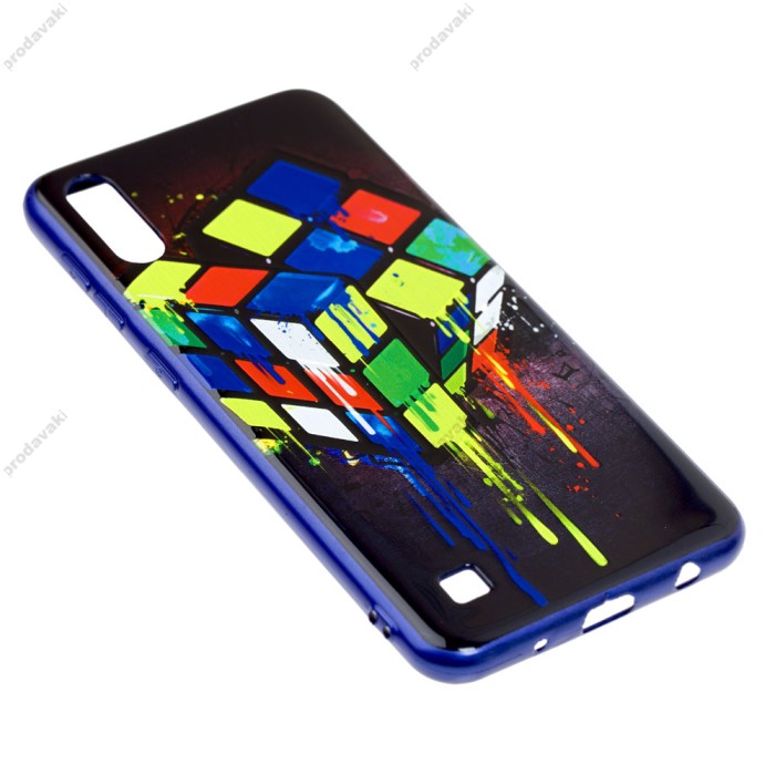 Чохол для Samsung Galaxy A10 (A105) Gelius QR "кубик рубик"