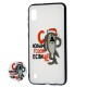 Чохол для Samsung Galaxy A10 (A105) print + popsocket "вовк"