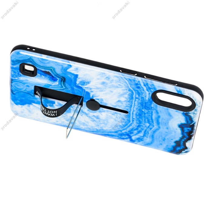 Чохол для Samsung Galaxy A10 (A105) Kickstand "море" блакитний