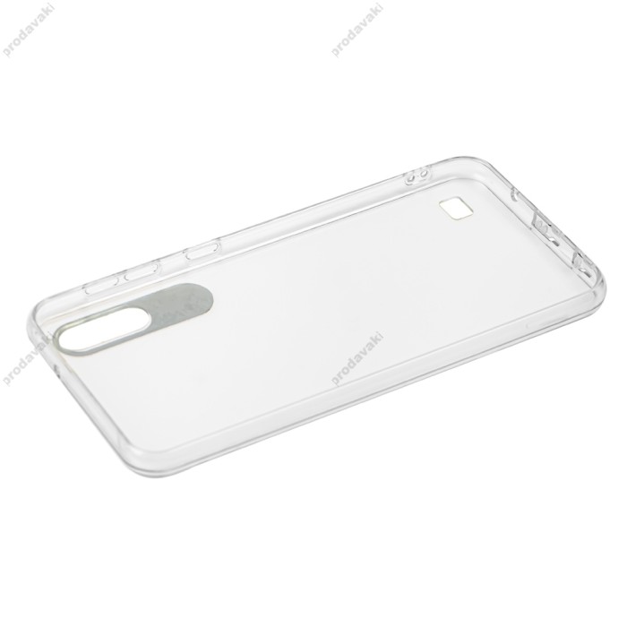 Чохол Samsung Galaxy A10 (A105) Epic clear прозрачный/серебристый