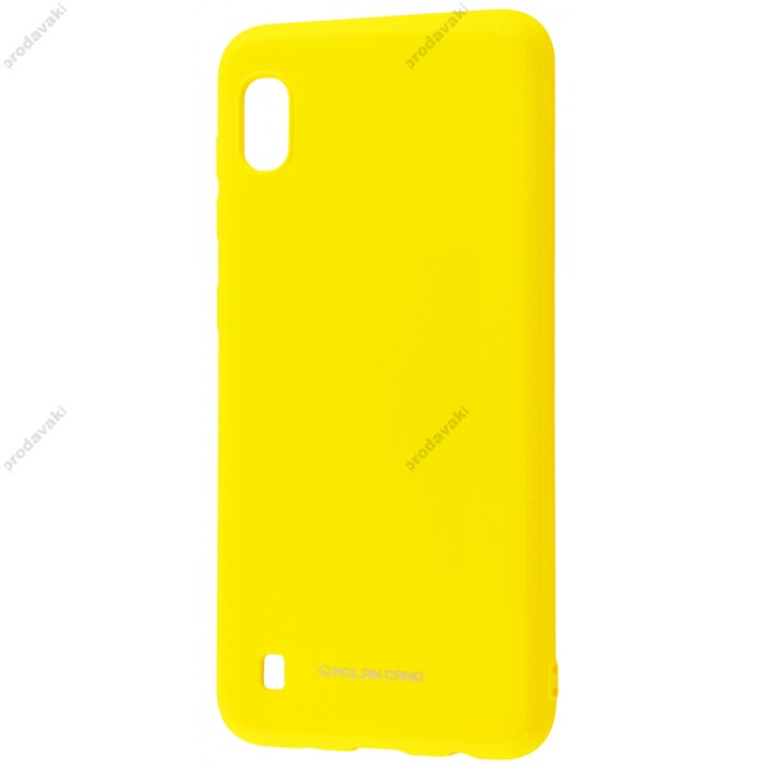 Чохол Samsung Galaxy A10 (A105) Molan Cano глянець жовтий