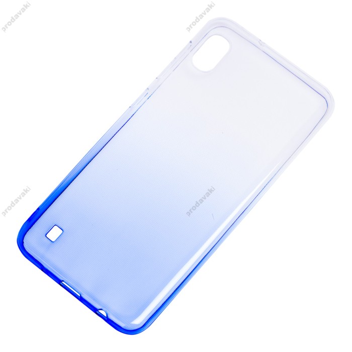 Чохол Samsung Galaxy A10 (A105) Gradient Design біло-блакитний