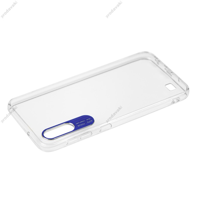 Чохол Samsung Galaxy A10 (A105) Epic clear прозрачный/синий