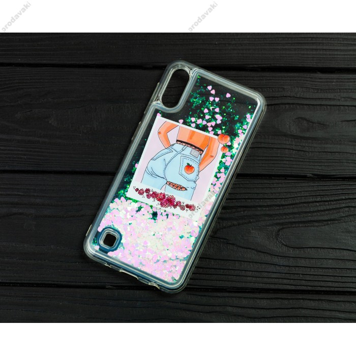 Чохол для Samsung Galaxy A10 (A105) Блискучі вода "порвані джинси"