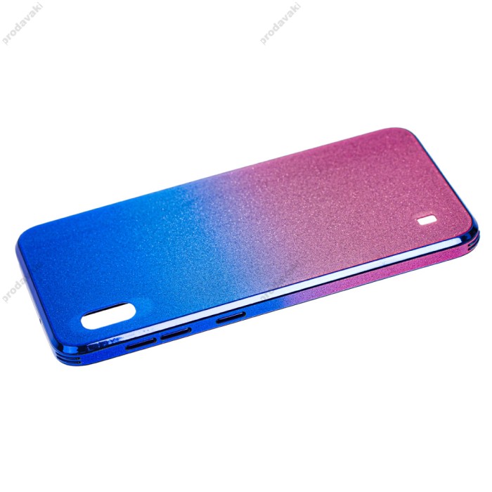 Чохол для Samsung Galaxy A10 (A105) Ambre glass "рожево-блакитний"