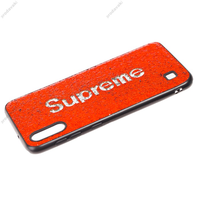 Чохол Samsung Galaxy A10 (A105) Supreme Glitter червоний
