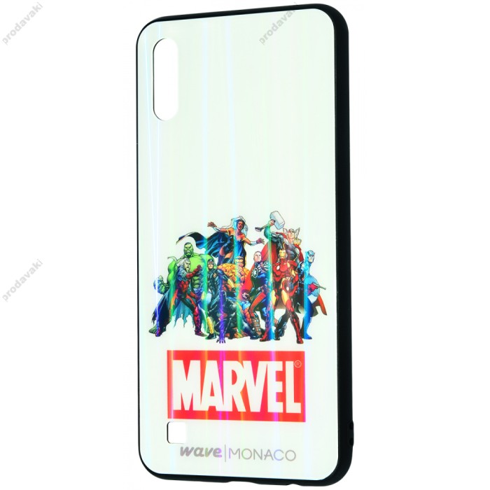 Чохол для Samsung Galaxy A10 (A105) Wave Monaco "Marvel" білий