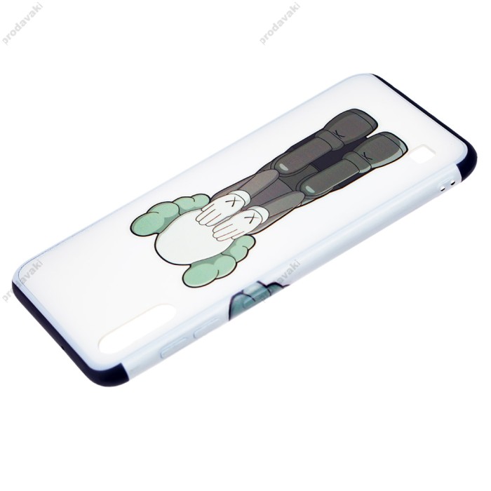 Чохол Samsung Galaxy A10 (A105) print 3D "клоун" білий
