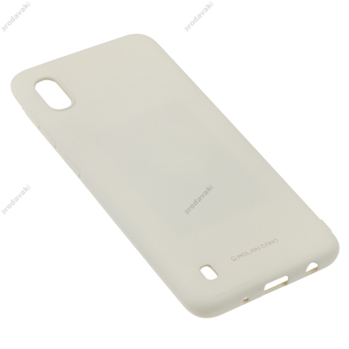 Чохол Samsung Galaxy A10 (A105) Molan Cano Jelly світло-сірий