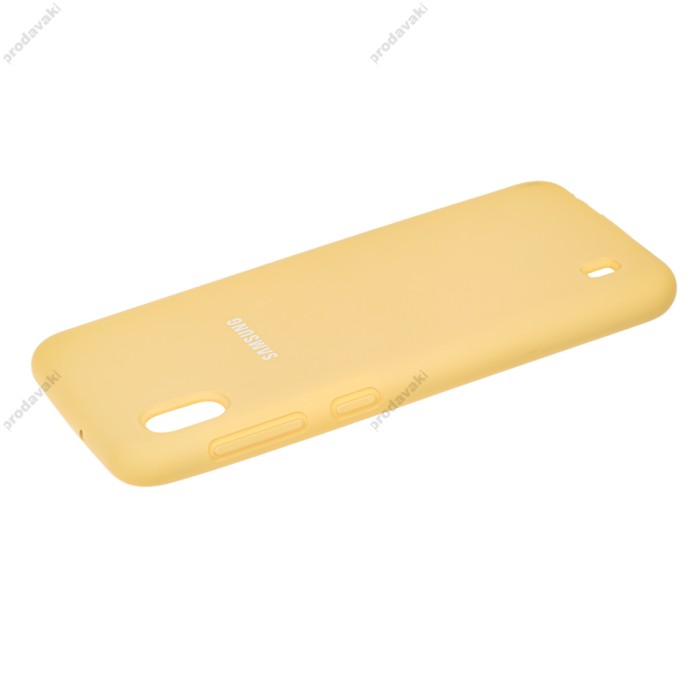 Чохол Samsung Galaxy A10 (A105) Silicone Full золотистий