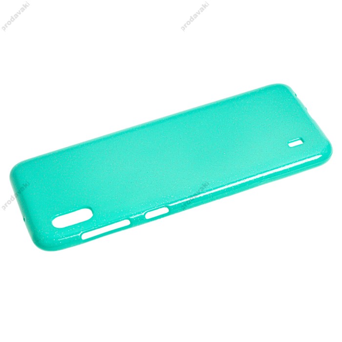 Чохол Samsung Galaxy A10 (A105) Shiny dust бірюзовий