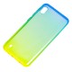 Чохол Samsung Galaxy A10 (A105) Gradient Design жовто-зелений