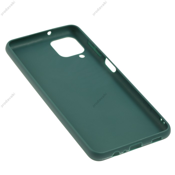 Чехол для Samsung Galaxy A12 (A125) Candy зеленый / forest green