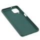 Чехол для Samsung Galaxy A12 (A125) Candy зеленый / forest green