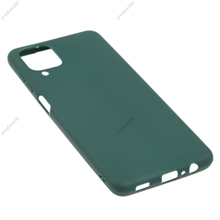 Чехол для Samsung Galaxy A12 (A125) Candy зеленый / forest green