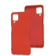 Чехол для Samsung Galaxy A12 (A125) Wave colorful red