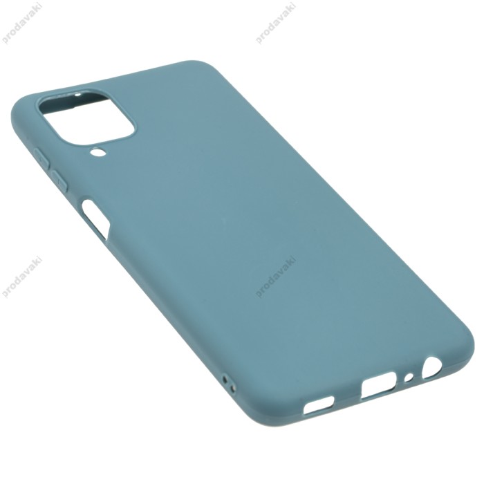 Чехол для Samsung Galaxy A12 (A125) Candy синий / powder blue