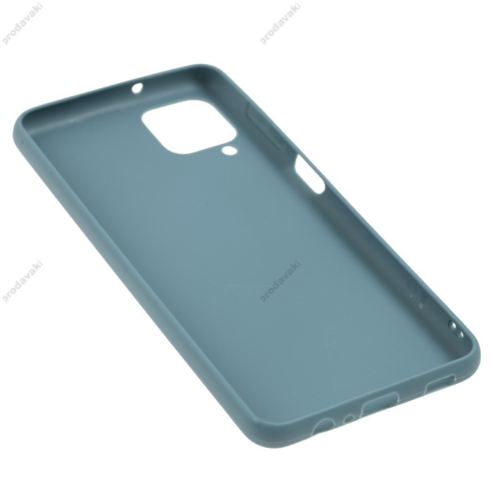 Чехол для Samsung Galaxy A12 (A125) Candy синий / powder blue