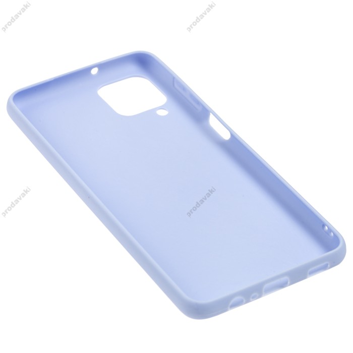 Чохол для Samsung Galaxy A12 (A125) Candy блакитний / lilac blue