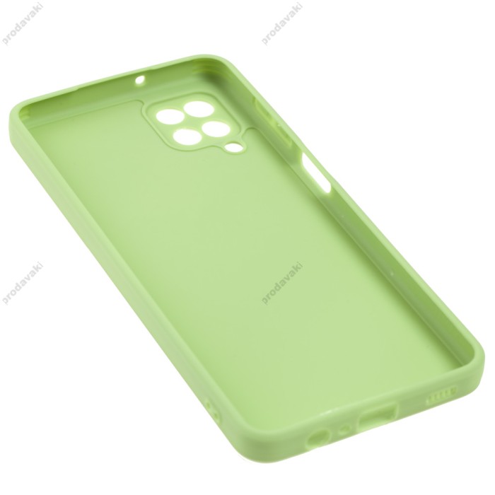Чохол Samsung Galaxy A12 (A125) Candy Full фісташковий