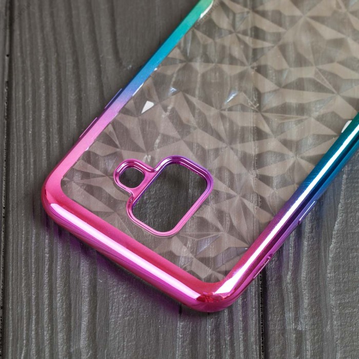 Чохол для Samsung Galaxy A6 2018 (A600) Prism Gradient рожево-золотистий