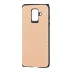 Чохол для Samsung Galaxy A6 2018 (A600) hard carbon золотистий