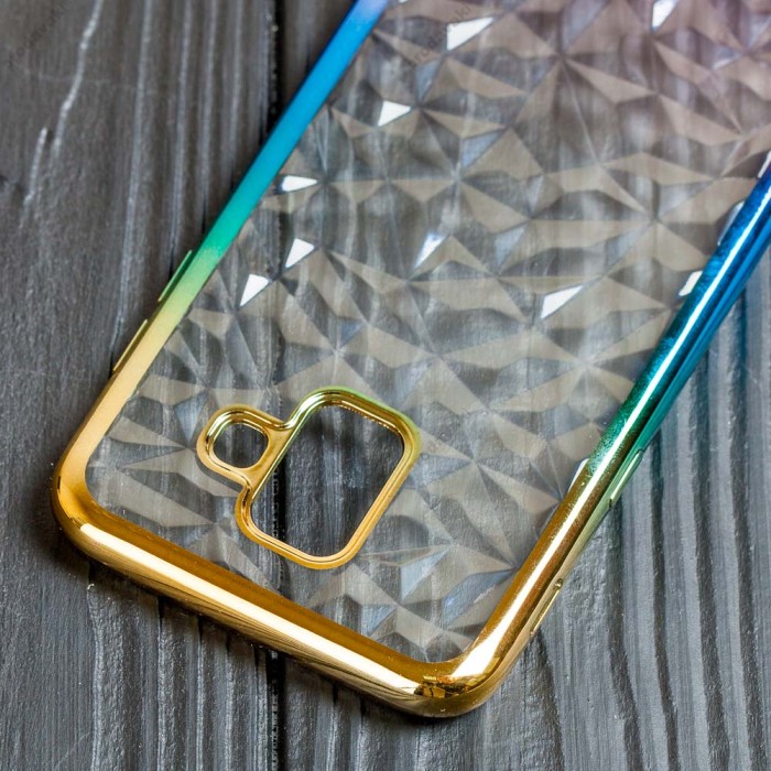 Чохол для Samsung Galaxy A6 2018 (A600) Prism Gradient золотисто-рожевий