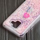 Чохол для Samsung Galaxy A6 2018 (A600) Блиск вода рожевий "донат"