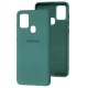Чохол Samsung Galaxy A21s (A217) Silicone Full зелений / pine green