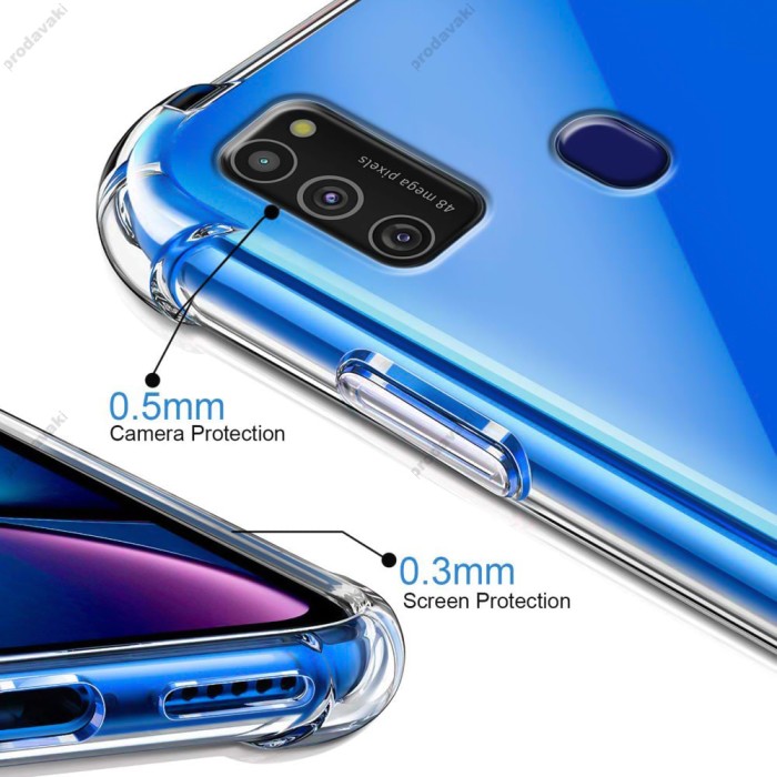 Чохол для Samsung Galaxy A21s (A217) WXD ударопрочний прозорий