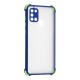 Чохол Samsung Galaxy A21s (A217) LikGus Totu corner protection синій