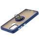 Чохол Samsung Galaxy A21s (A217) LikGus Edging Ring синій