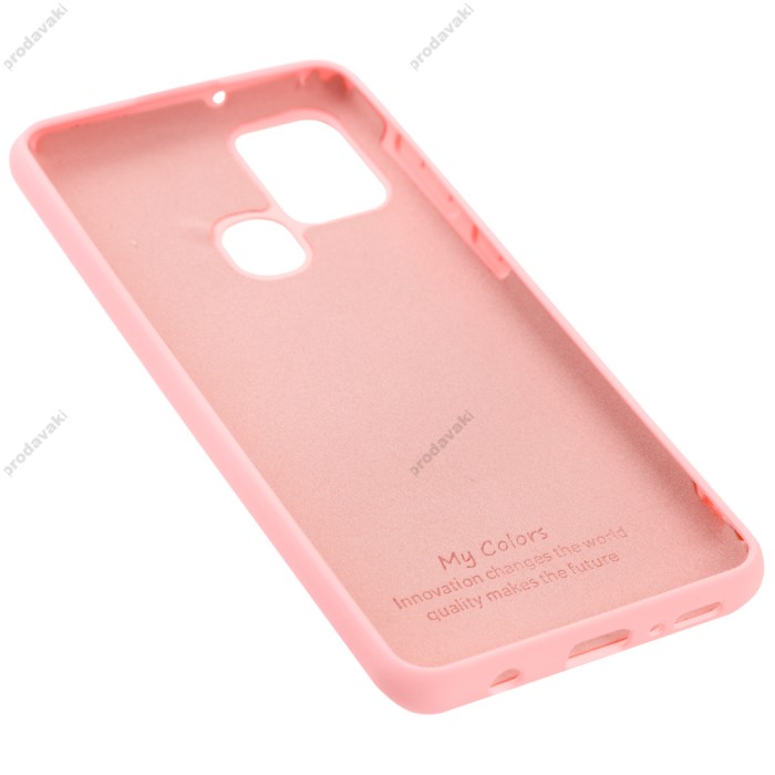 Чохол для Samsung Galaxy A21s (A217) Full without logo light pink