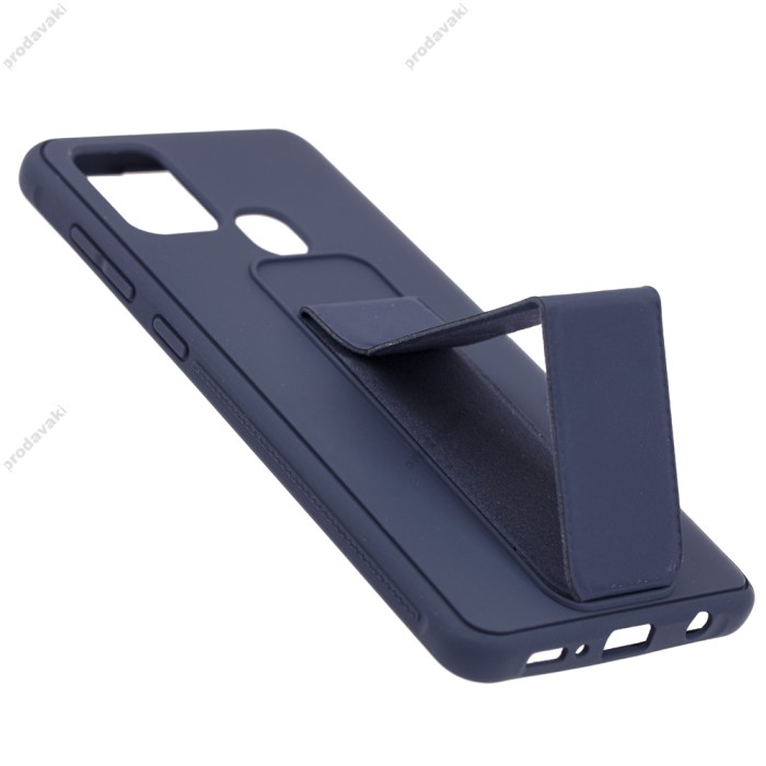 Чохол для Samsung Galaxy A21s (A217) Bracket midnight blue