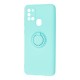 Чохол Samsung Galaxy A21s (A217) ColorRing бірюзовий